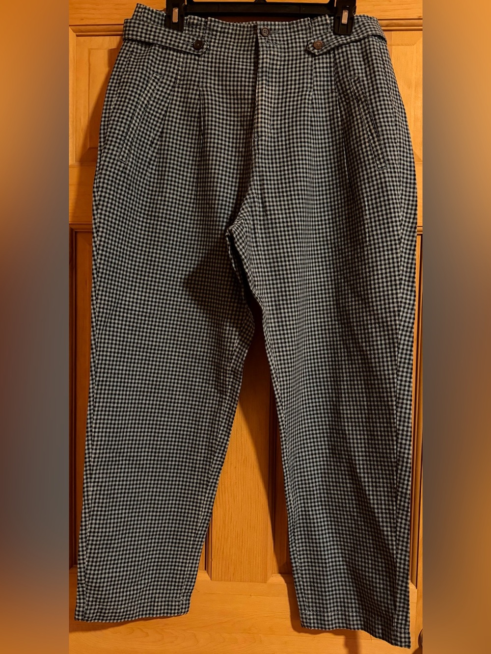 Sundance blue and black pants